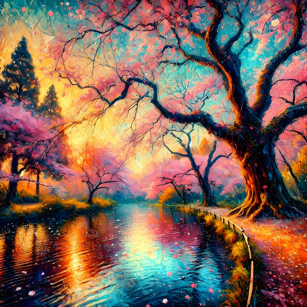 Sakura Whispers A Springtime Serenade