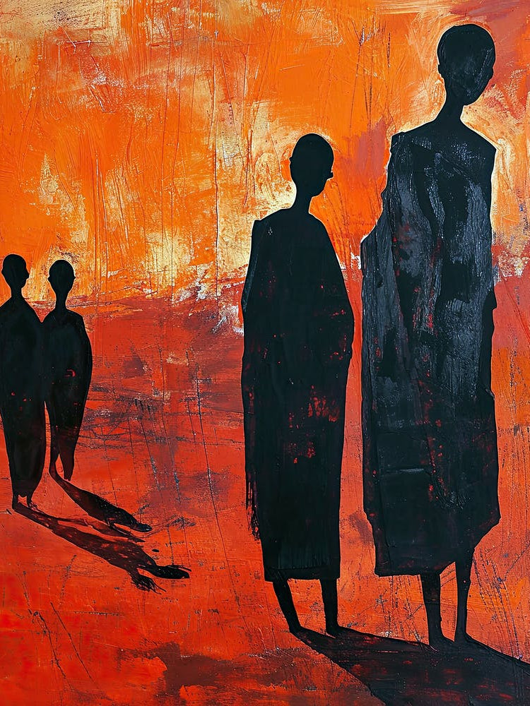 Silhouettes Of African Women