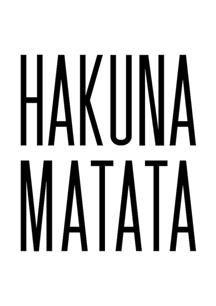 Hakuna Matata VII