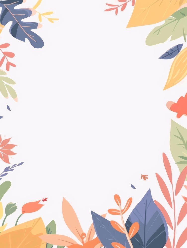 Autumn Leaves Frame