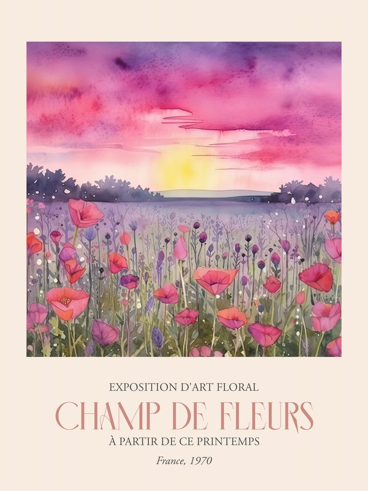 Champ De Fleurs, Floral Art Exhibition 06