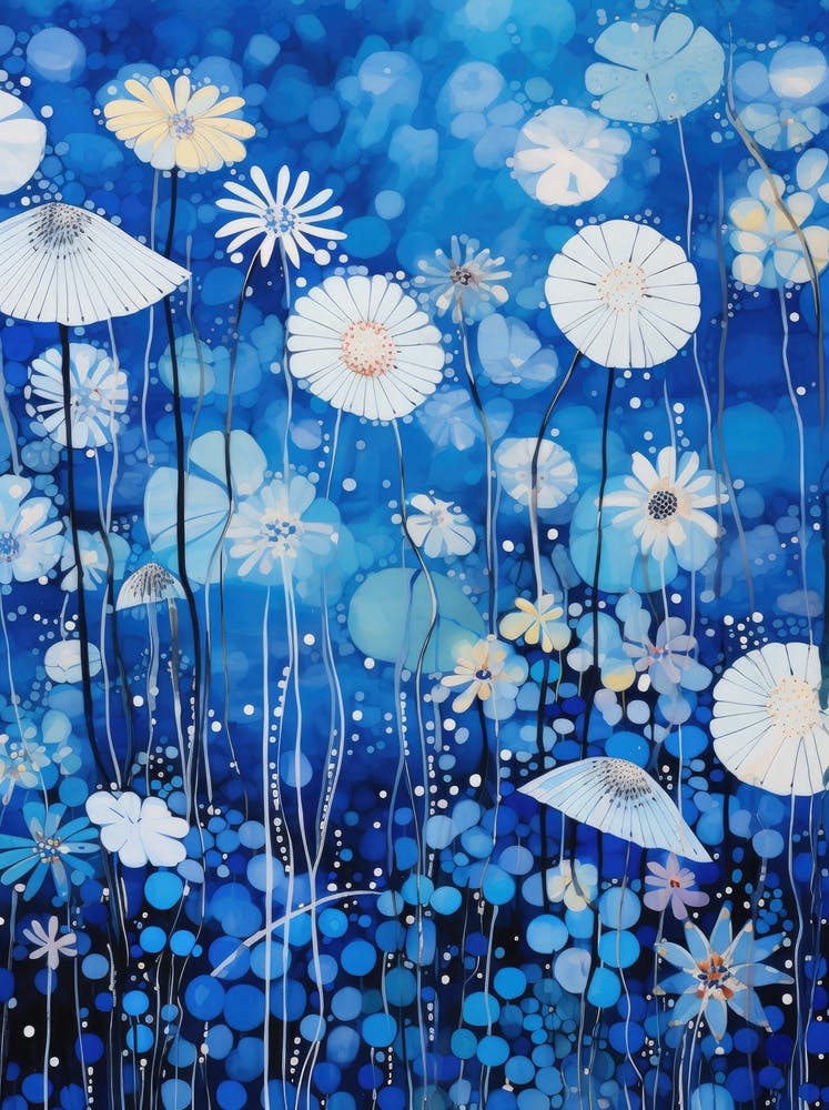 Blue Daisies