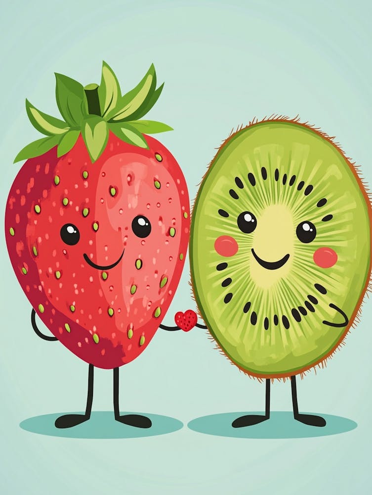 Strawberry And Kiwi