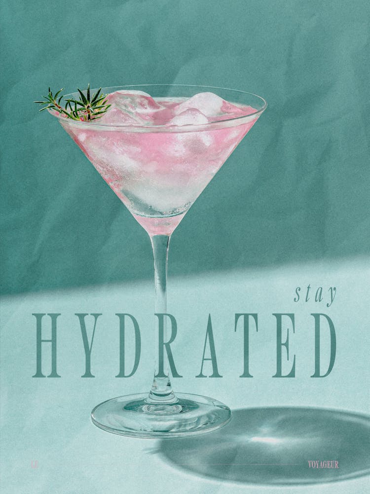 Stay hydrated 1