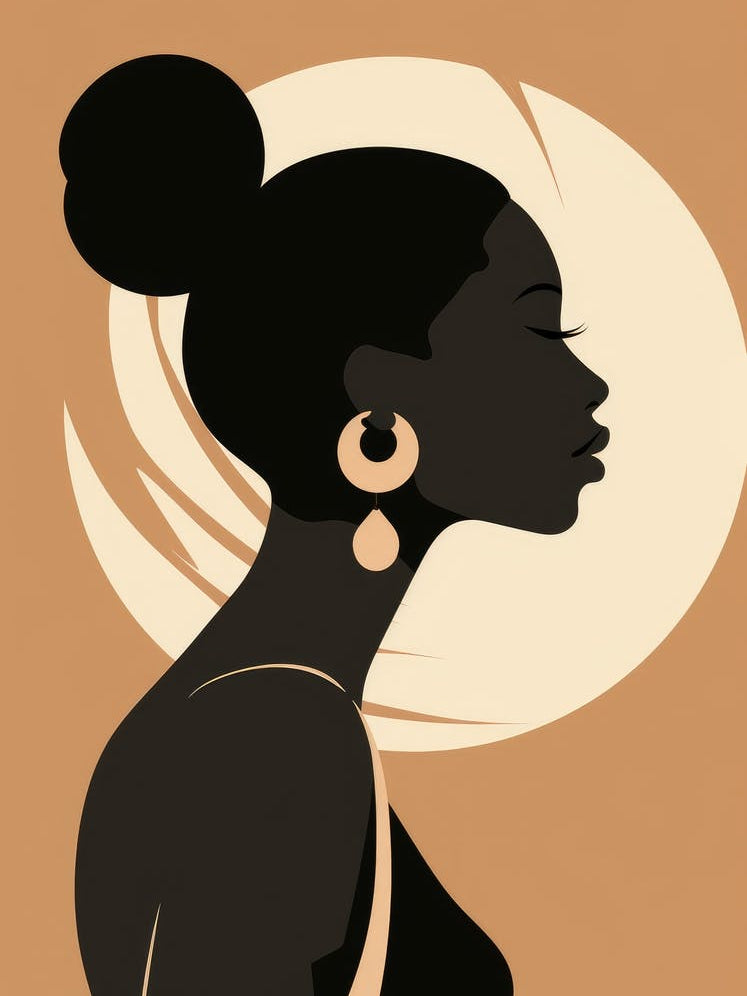 Silhouette Of A Woman 18