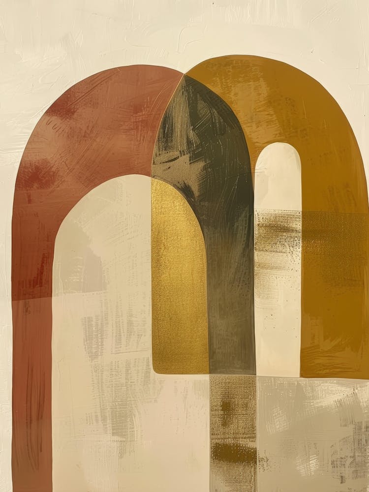 Abstract Arch Canvas Print