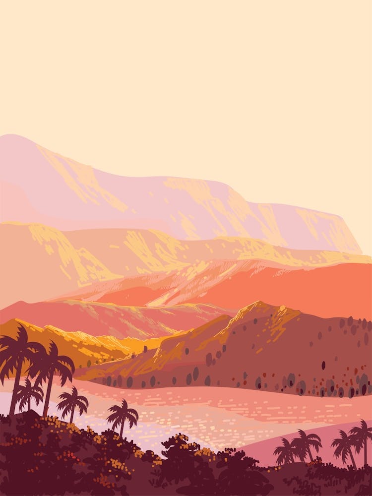 Mountains at Dusk