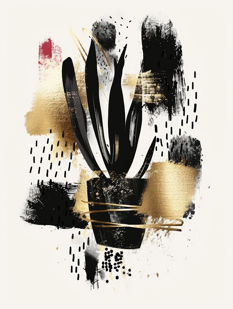 Abstract Of Cactus