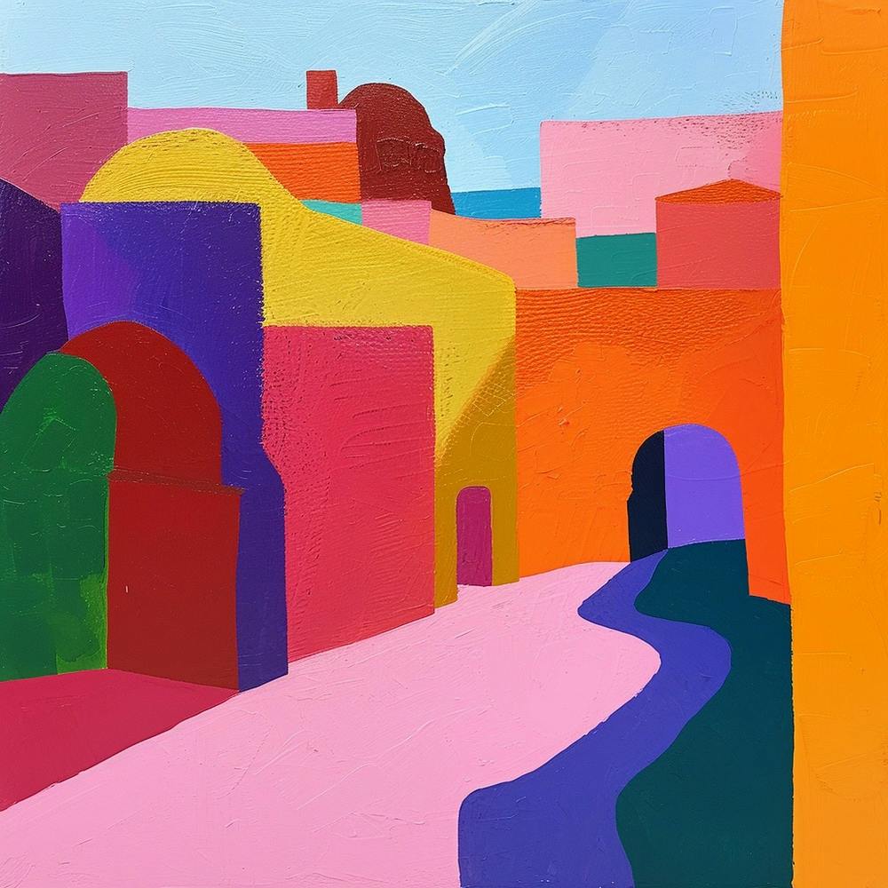 Abstract Travel Collection Morocco 2
