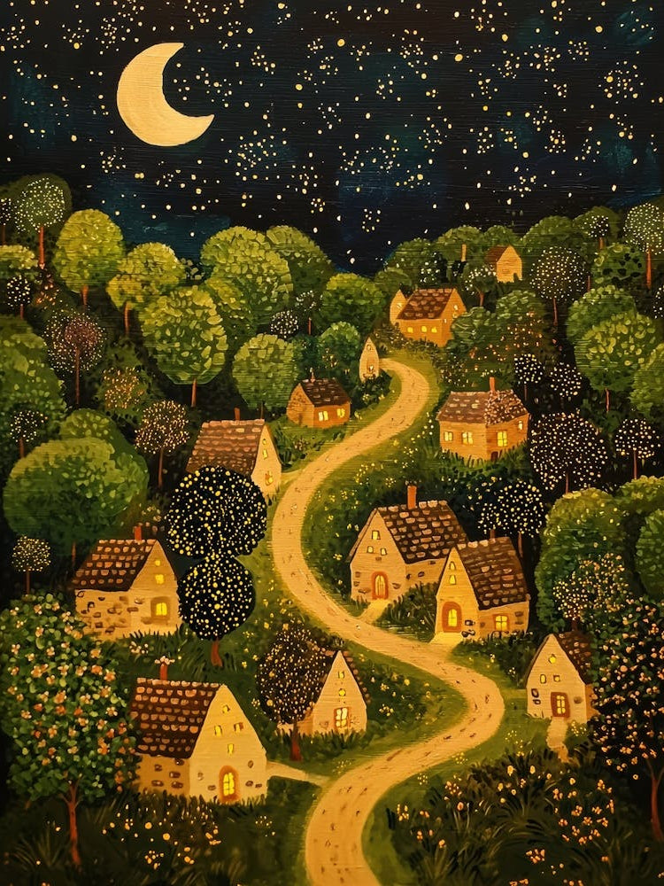 Night In The Village 1