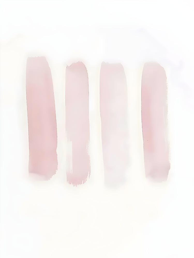 Pink And White Painting