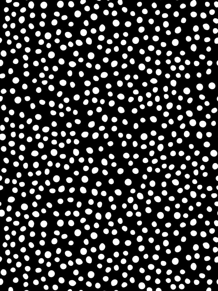 Black Polka Dot