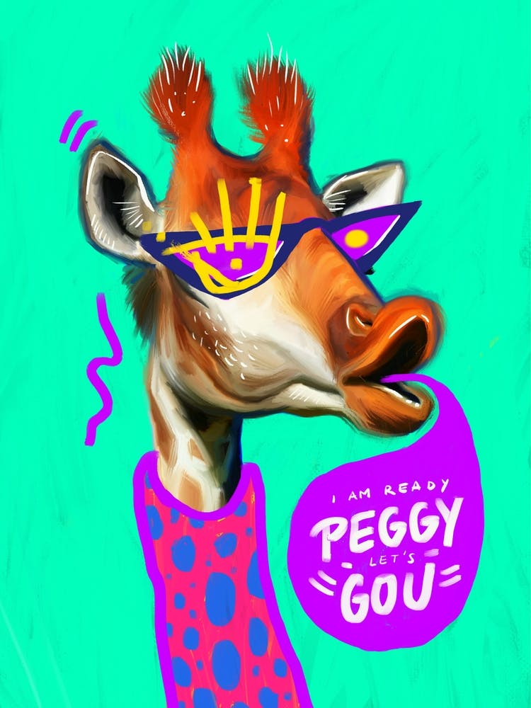 I Am Ready Peggy Lets Gou