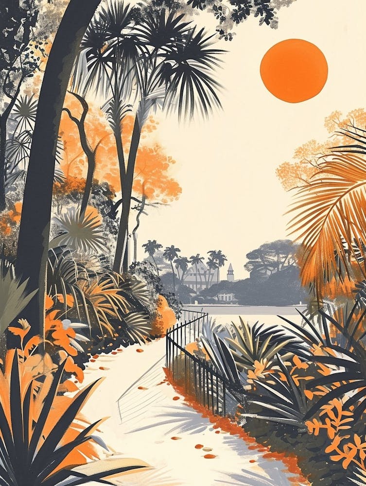 Audubon Park Retro-Lithographie 2