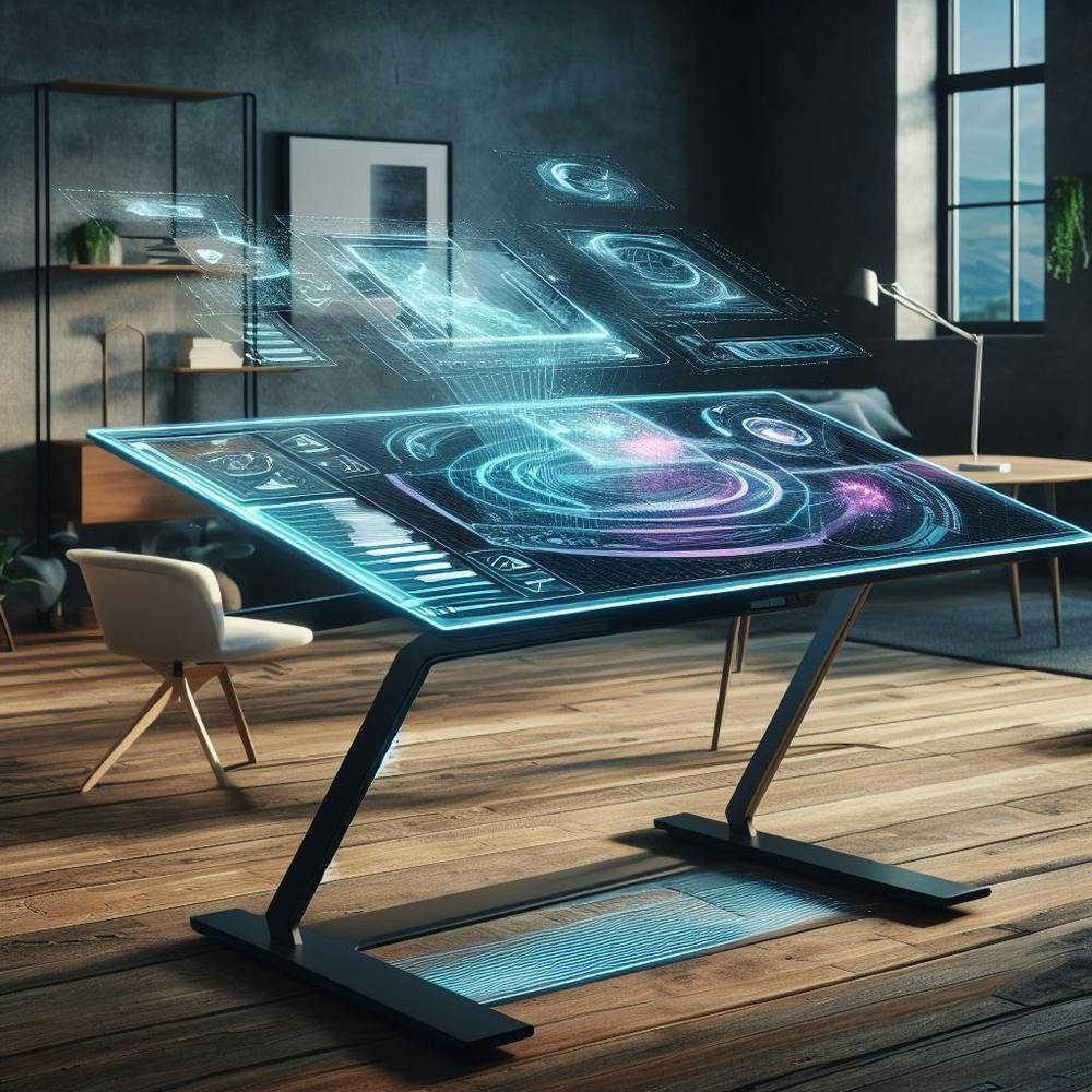 Futuristic Desk 5
