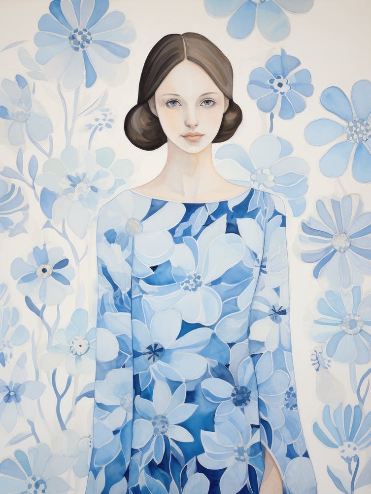 Blue Flowers 14
