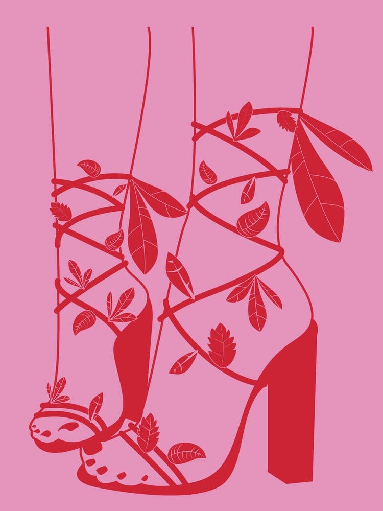 Grow Where Youre Planted Pink