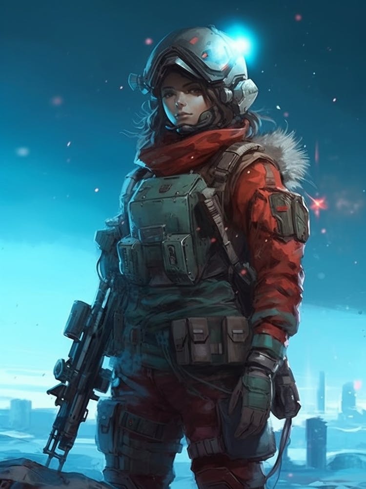 Soldier Girl 1