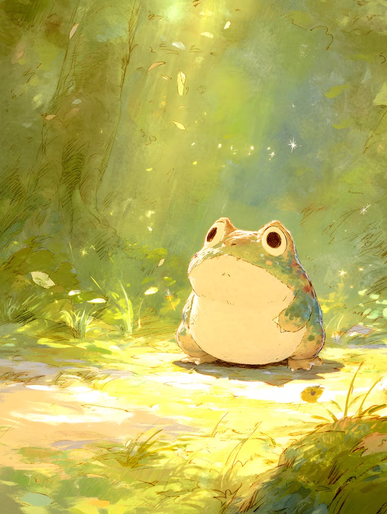 Frog In The Forest 11