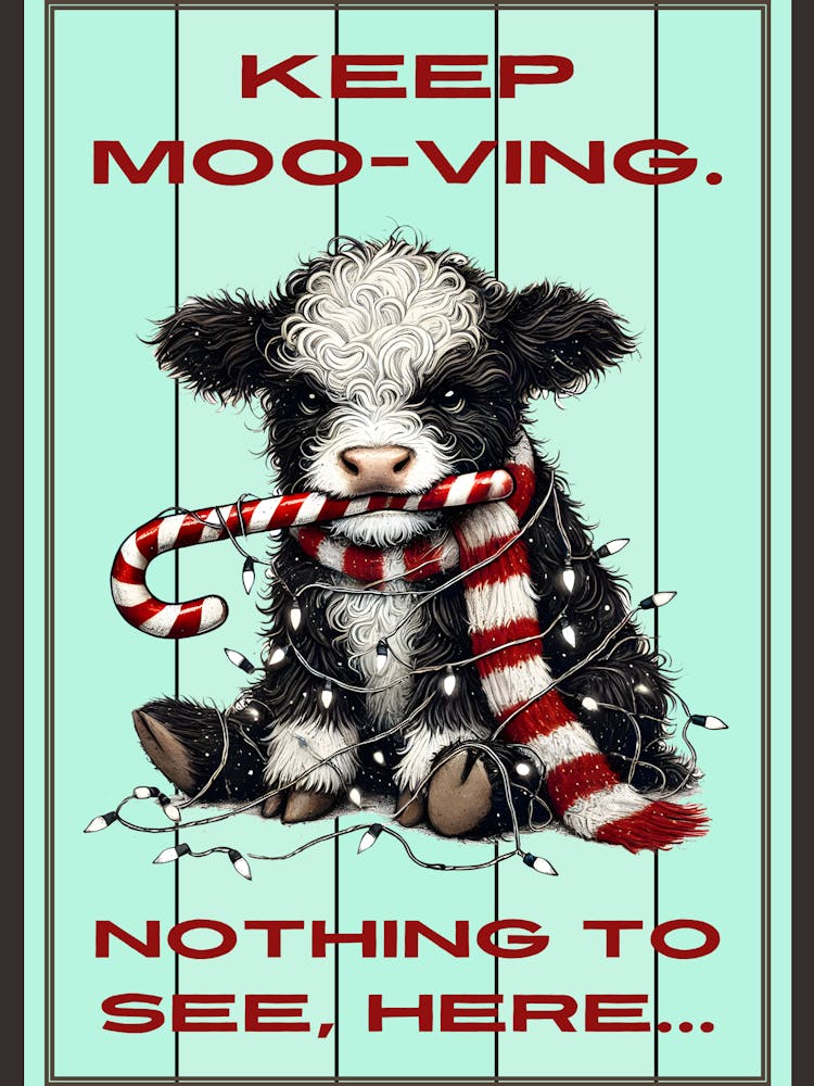 Cute Funny Christmas Animal