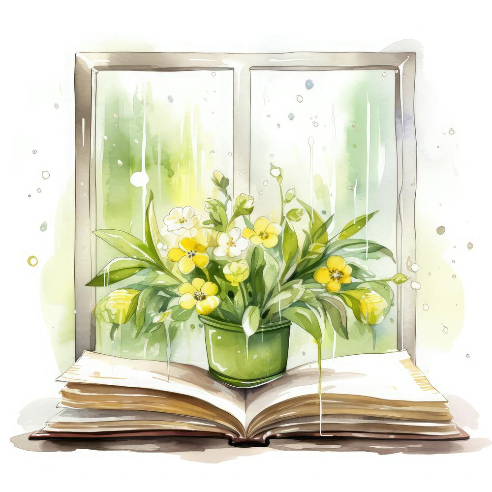 Watercolor Window