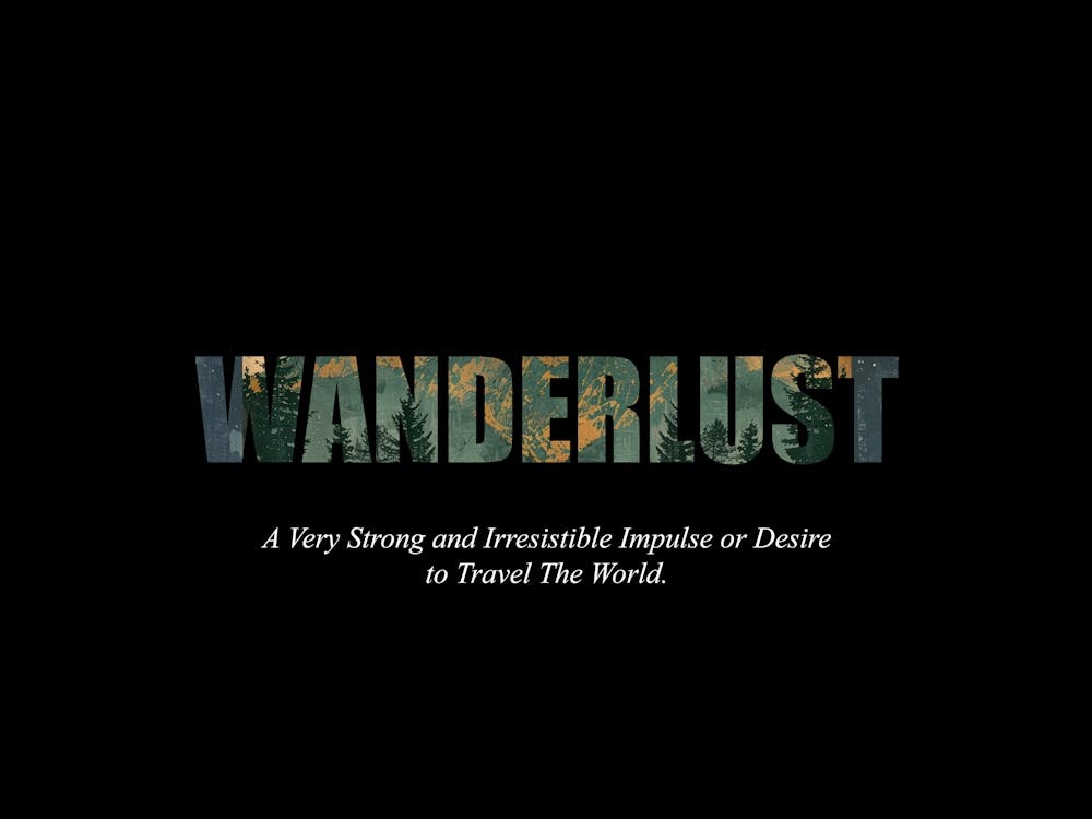 Wanderlust Poster Vintage Landschaftsillustration 3