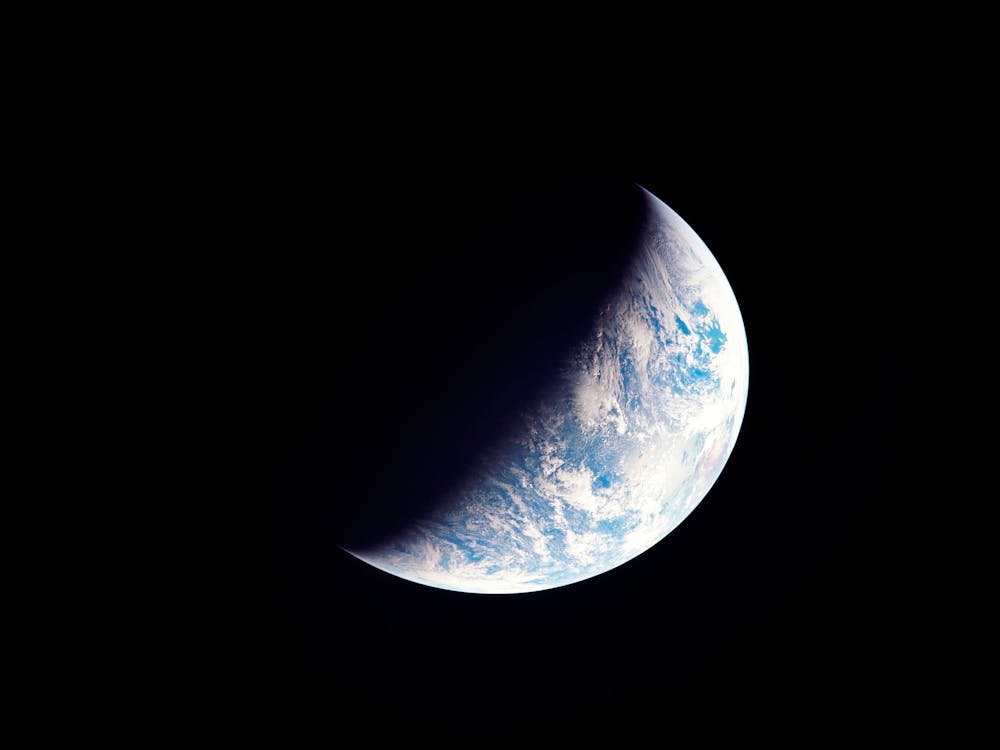 View Of The Earth Seen From The Apollo 12 Spacecraft