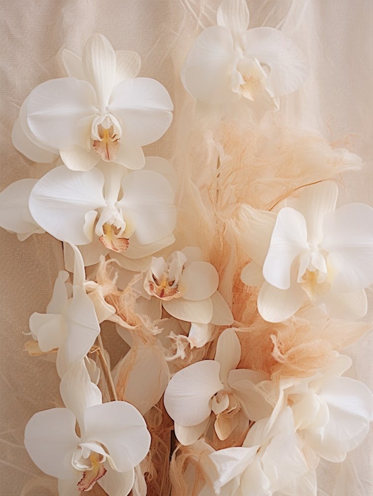 Boho Dried Flowers Orchid 4