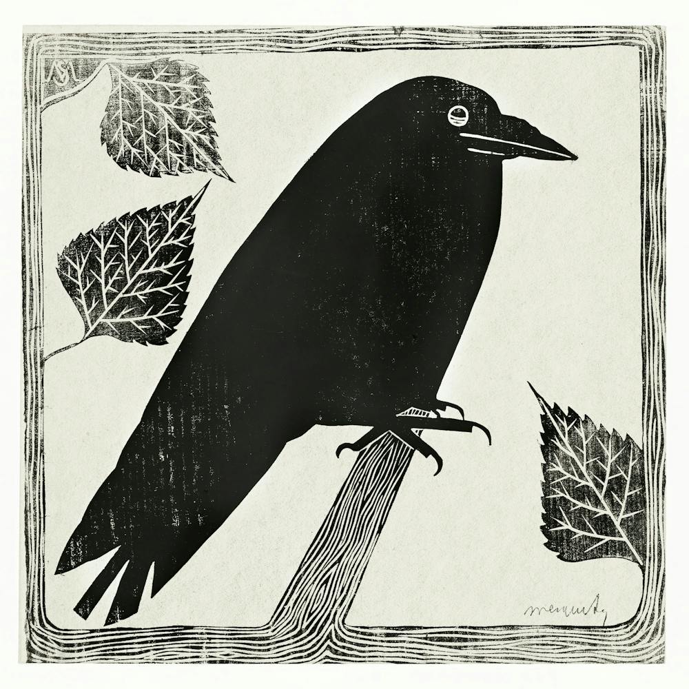 Crow (c.1910), Samuel Jessurun