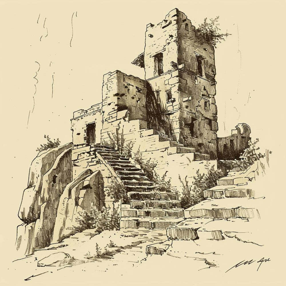 Ruins Of A Castle 1