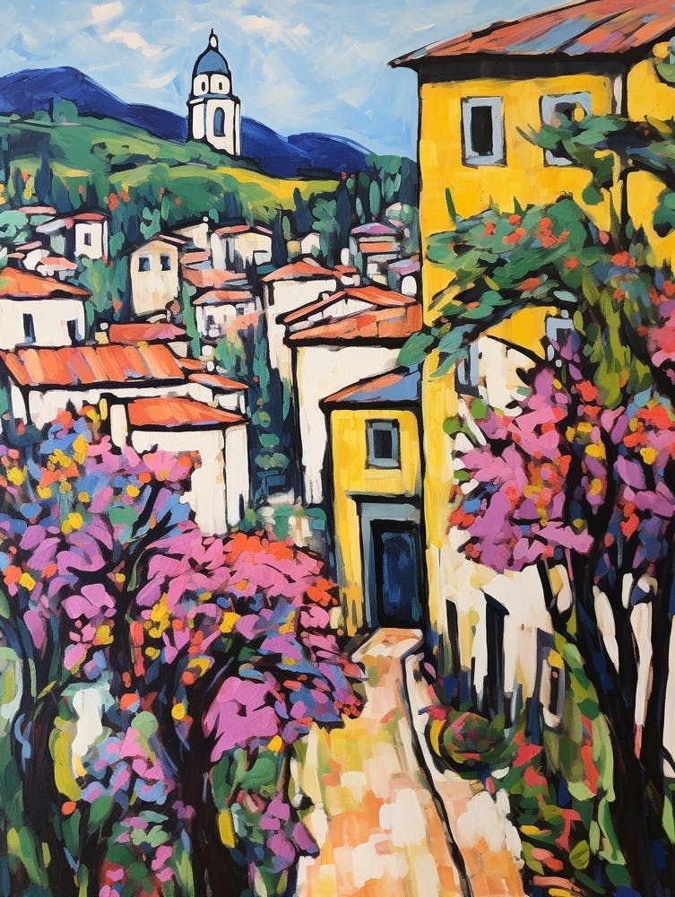 Lucca Italy 2 Fauvist Painting