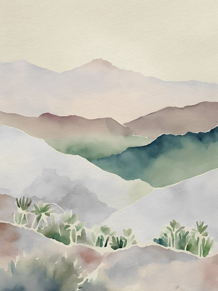 Joshua Tree Painting
