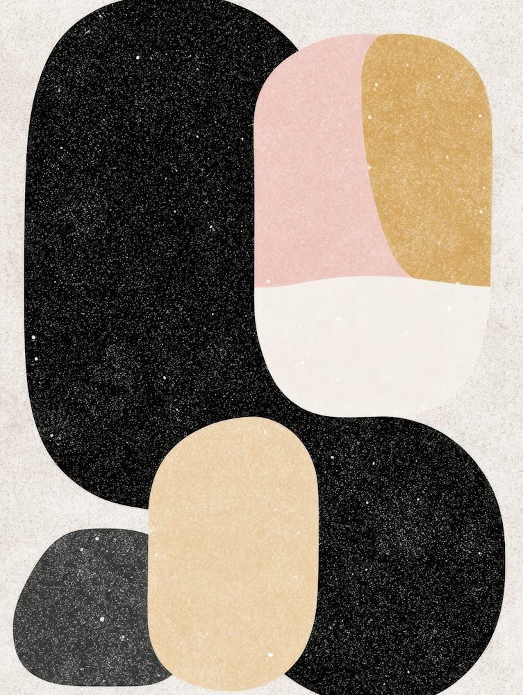 Abstract Shapes Canvas Print 2