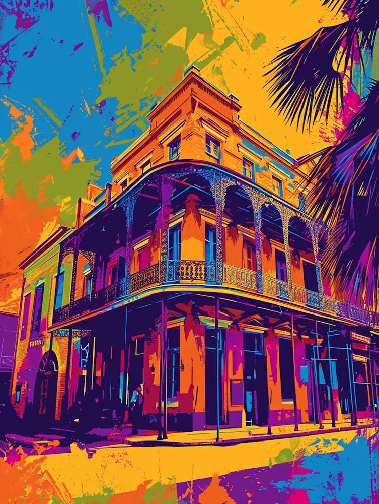 Preservation Hall Retro Pop Art 1