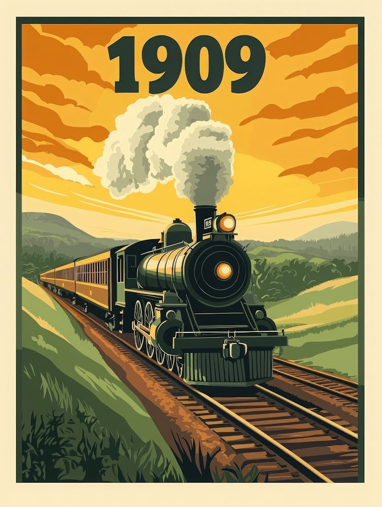 Aihrgdesign A Vintage Travel Poster Of A Powerful Steam Locom 4d27eddd F662 4547 Bc51 5f25e9b178dd 2