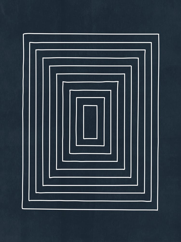 Mid Century Modern Blues B