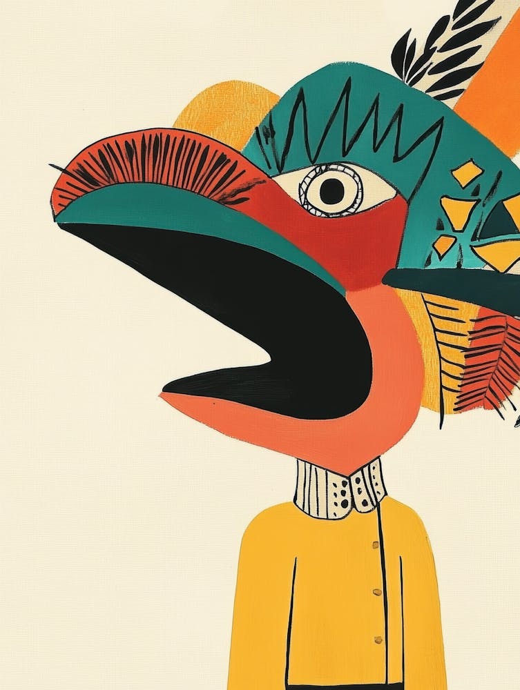 Bird In A Hat 1