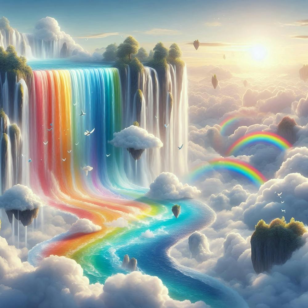 Rainbow Waterfall 1