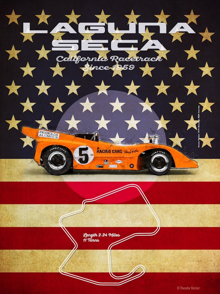 Laguna Seca, McLaren, Denny Hulme