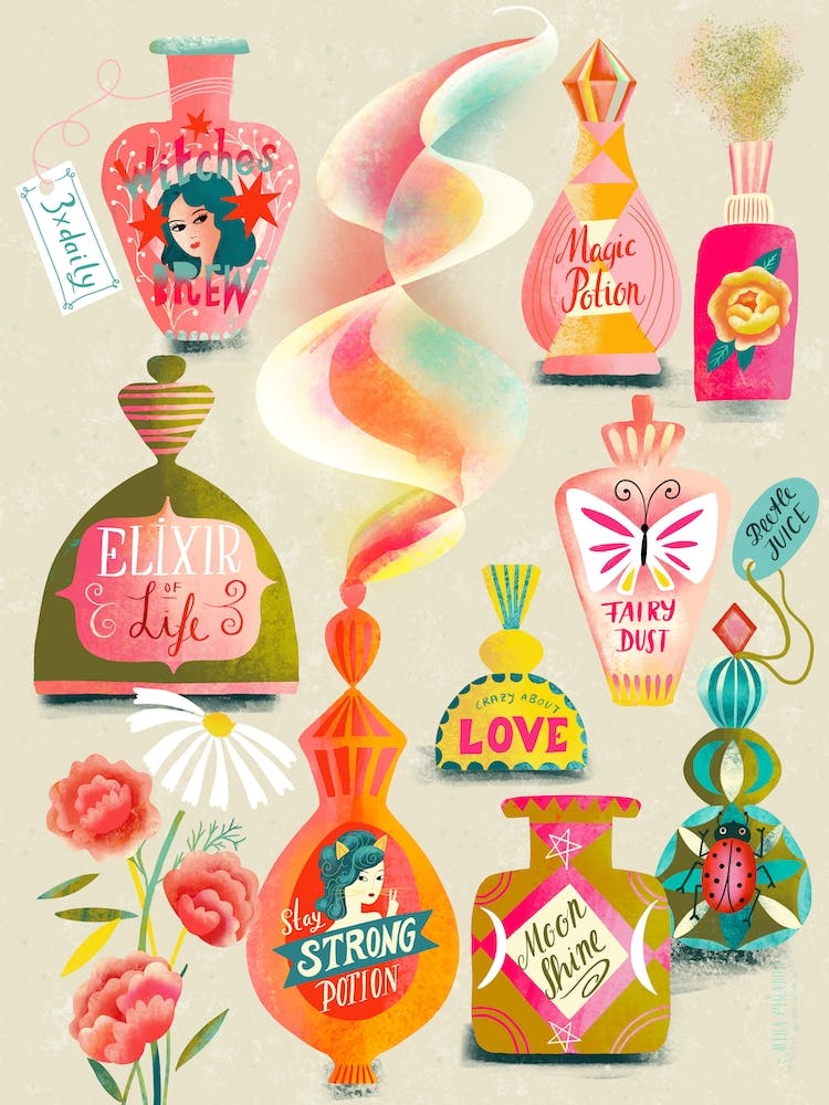 Magical Potions Chart Light