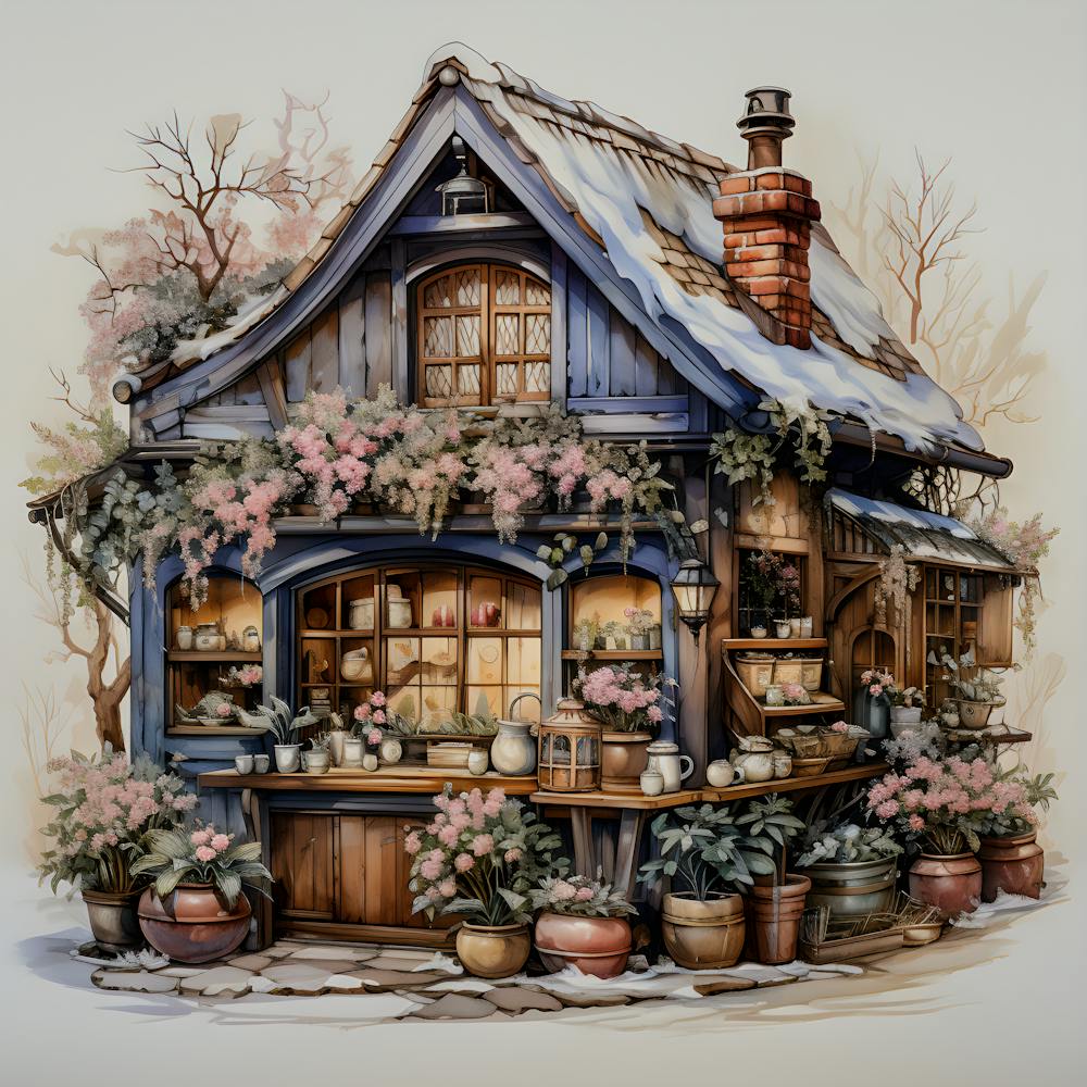 Charmantes Häuschen Mit Rustikalem Garten: Gemütliche Wohndesign-Inspiration