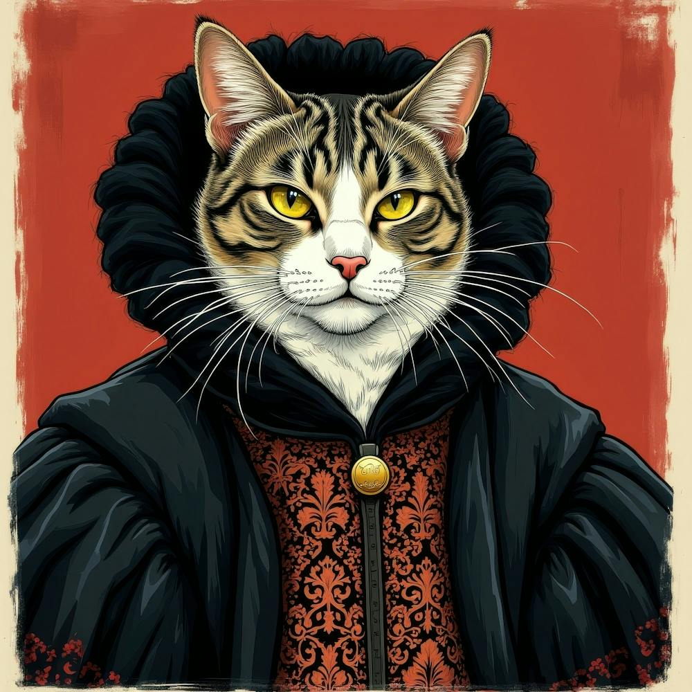 Cat Of Renaissance