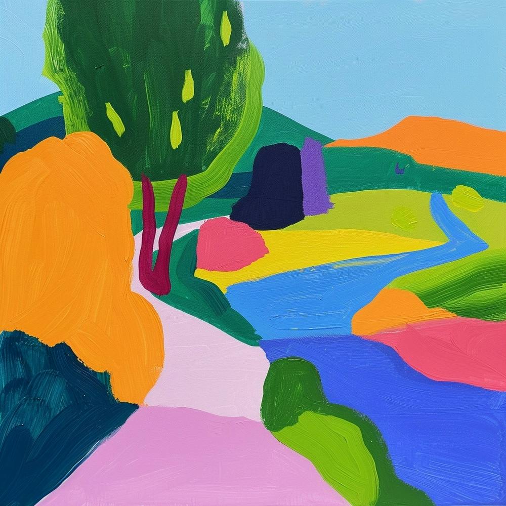 Abstract Park Collection Karlsaue Park Kassel 1