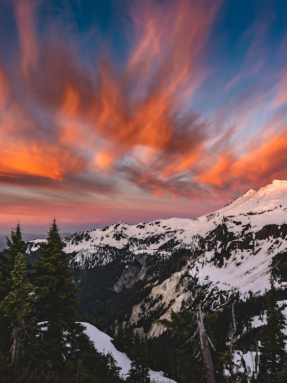 Mount Baker Sunset - Cascade Adventure