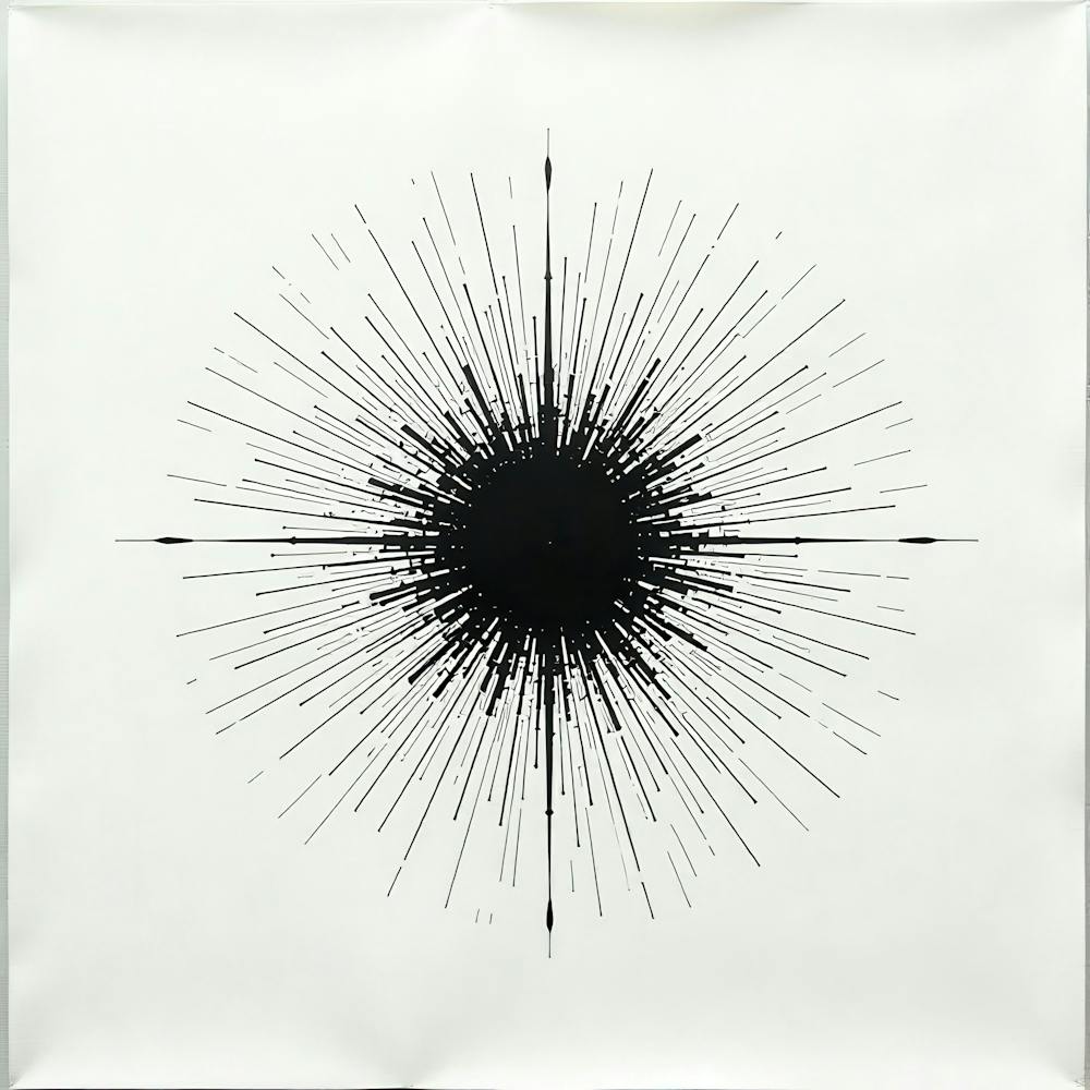 Black Sunburst 1