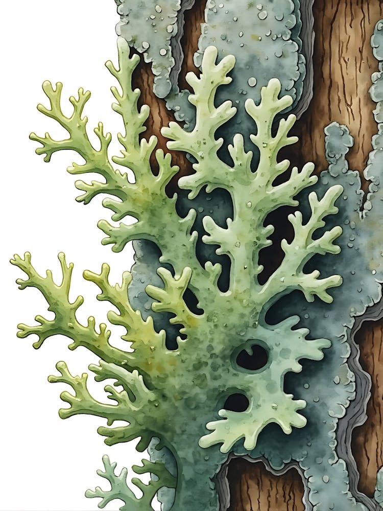 Gentle Sage Bloom Cluster