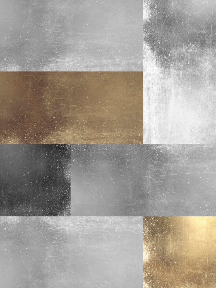 Metal and gold geometry 7