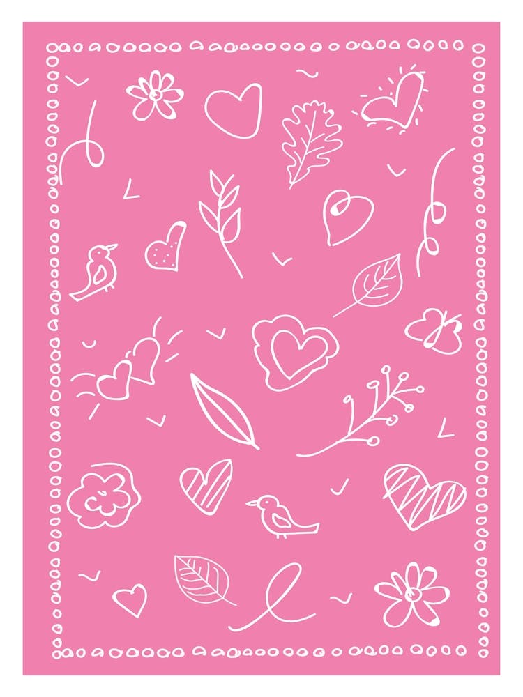 Love Signs Valentine Print