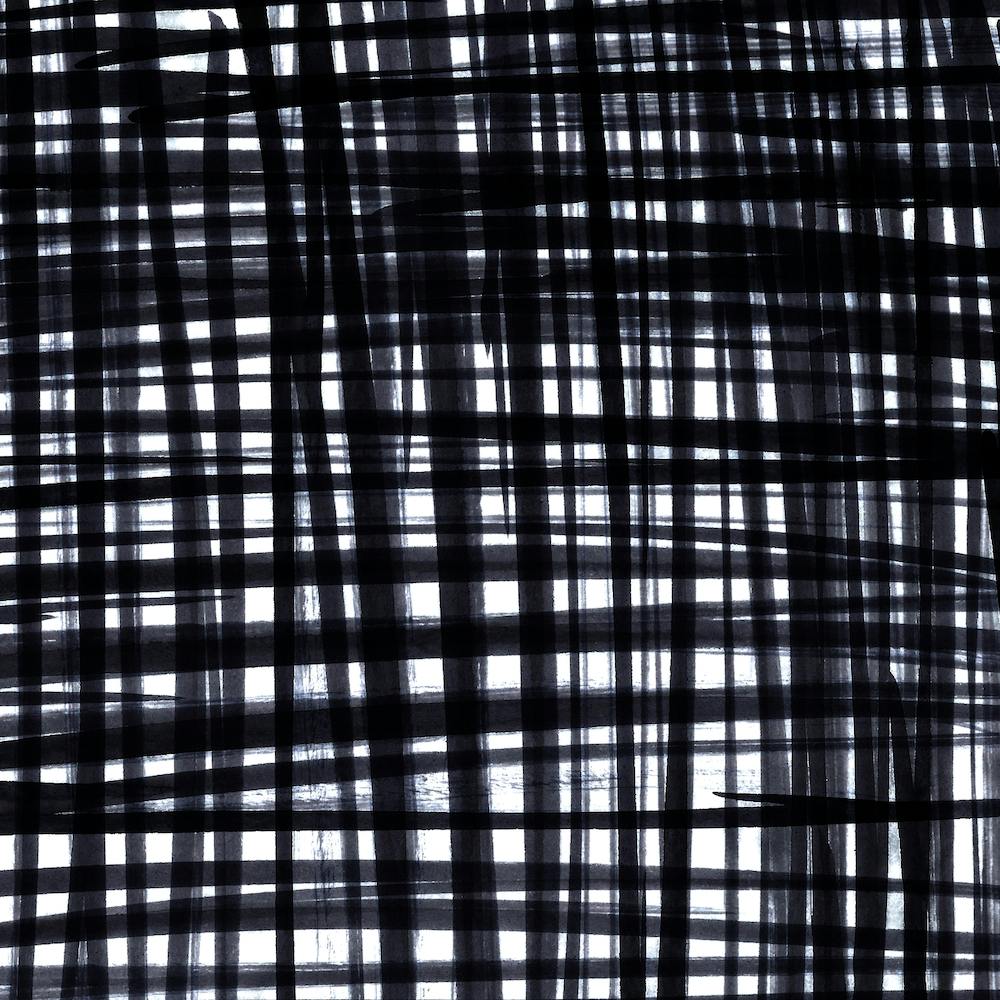 Brushed Check Square