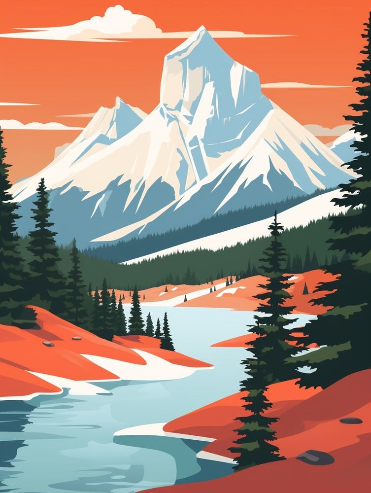 Canada 3 Travel Illustration